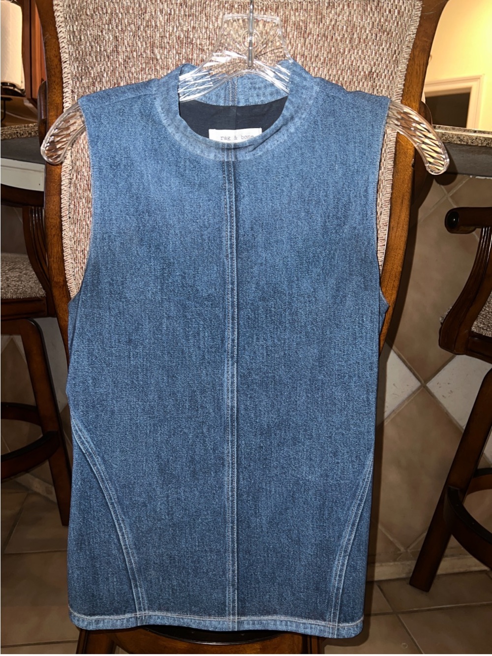 rag & bone Miramar sleeveless tank top, S - Picture 6 of 9